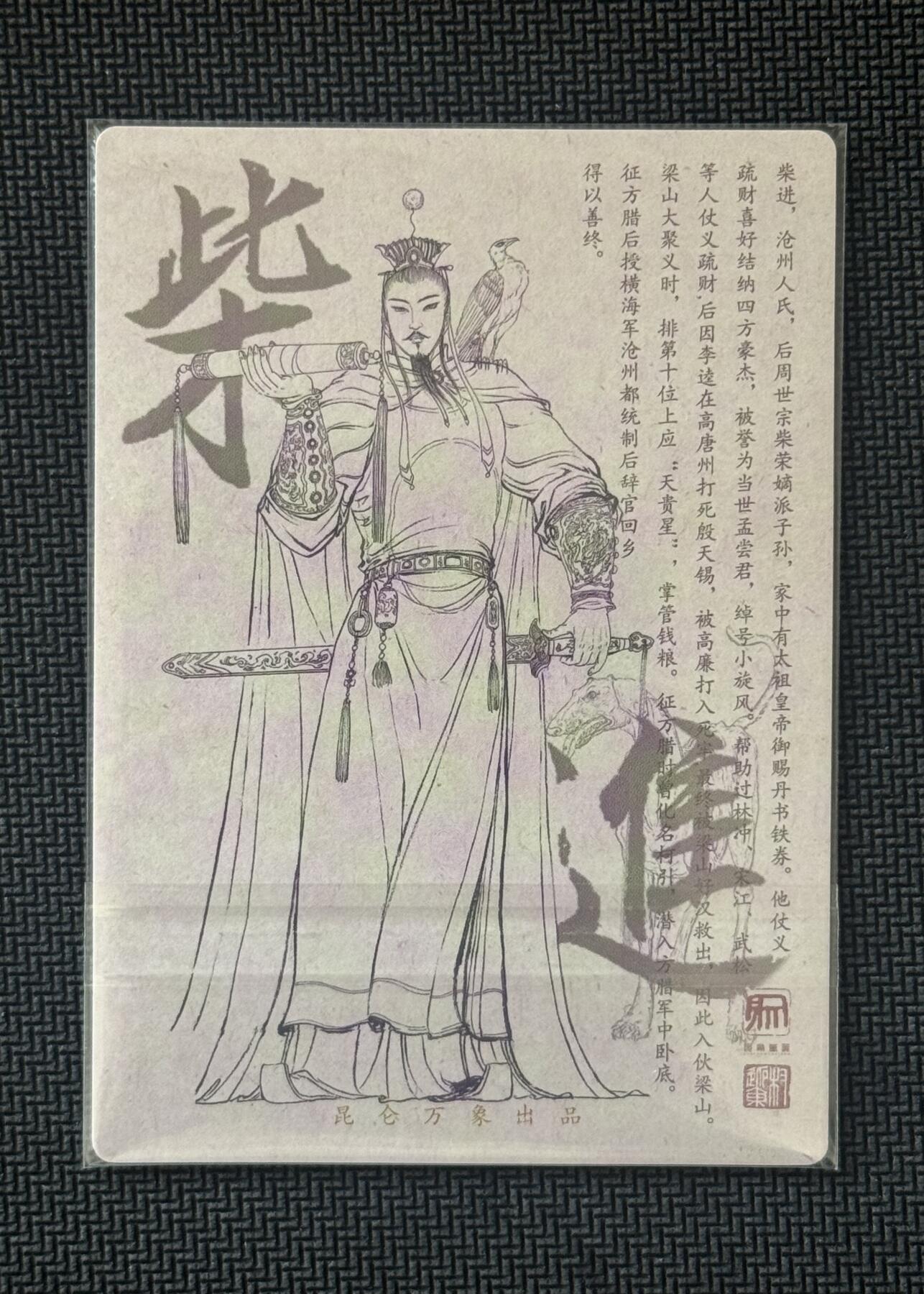 NO.30 好又多金牌大场，每周一站式配齐，方便凑单！（周6晚9点截拍，卖家送拍0抽成！） 【亲签卡】昆仑万象 签绘水浒1 权迎东亲签 柴进 粗闪