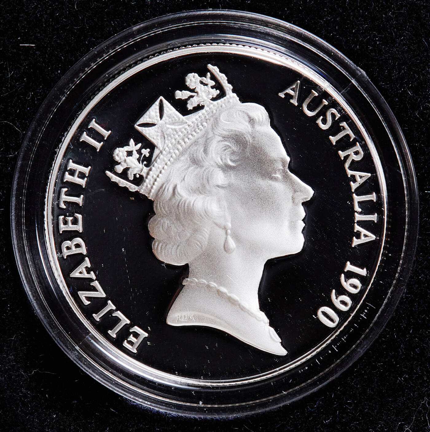 【俄甄集藏】满园春色-2026年(051)04-22星期三 晚 19:30 全场包邮 澳大利亚1990年行政区系列-西澳大利亚州10元精制银币，原盒证，重20克，925银，发行量29089枚