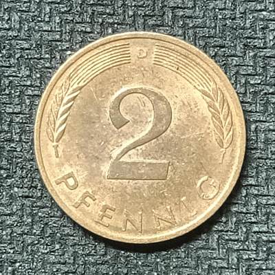 逸泉钱币2026第十九场世界钱币纪念币B2310-2754 2437联邦德国2芬尼