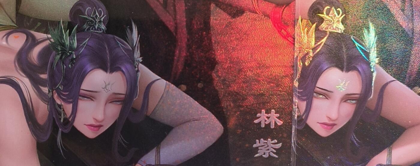 C先生卡牌 第27期 持续收拍品中…零手续费代拍 【彩闪】嘎嘎鸭《仙沉之刻》林紫蘭 双服饰  艺术