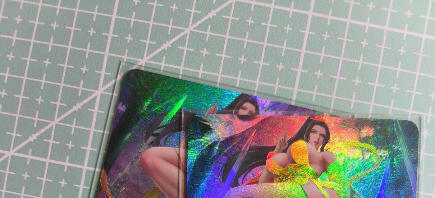 C先生卡牌 第27期 持续收拍品中…零手续费代拍 【彩闪】嘎嘎鸭《仙沉之刻》黄子晴 双服饰 艺术