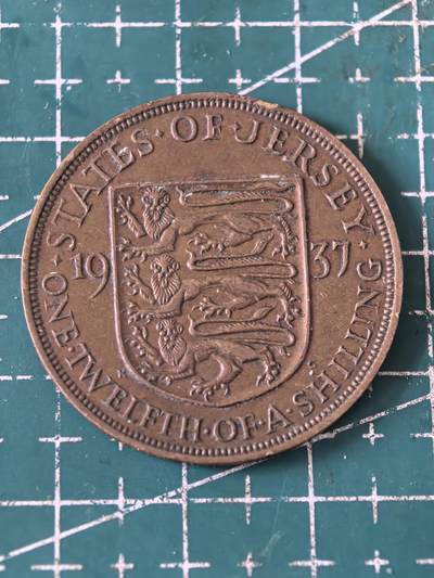 轻松集币无压力 泽西乔六1/12先令