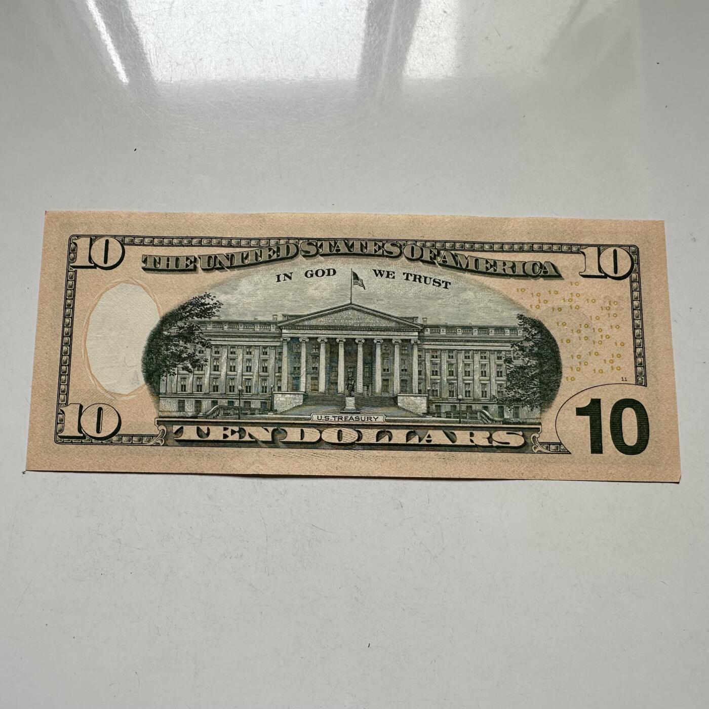 🌹外币初藏🌹🐯2026年第44场   每周二四六晚8️⃣点  世界硬币 美国 2021年 10美元 全新 a