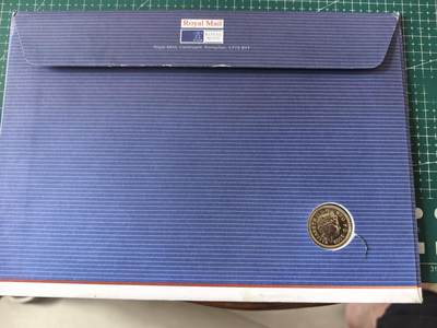 轻松集币无压力 英国1镑官方首日封