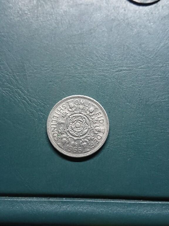 松南世界钱币——260420 英国2先令女王镍币