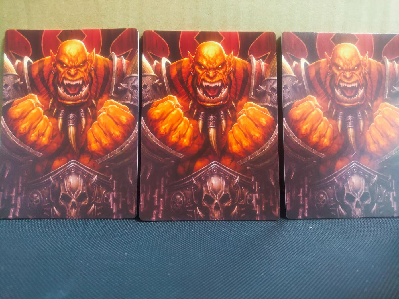 【持续收拍品】-琦卡当当铺～第42期★★~支持寄存★★~【9点40结束】扫码加群抽[包邮券]~ 奇点-魔兽世界20周年-小吼-粗闪-3宫-3张