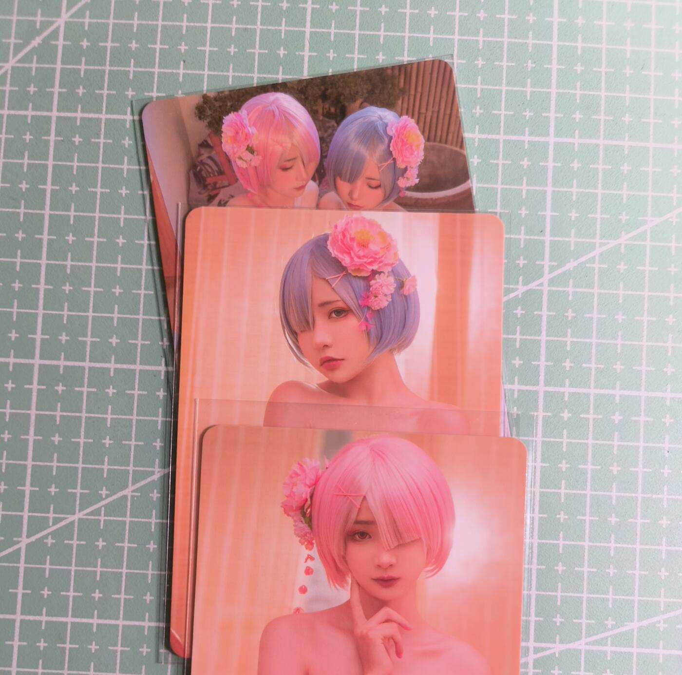 C先生卡牌 第27期 持续收拍品中…零手续费代拍 【彩闪】墨卡文化《Cosplay 系列》3张套 艺术