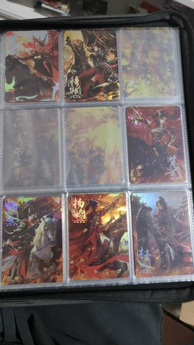 霸总卡牌第七期（低佣金 放心拍 周五23点截拍）持续收拍中～ 趣卡社宋诗月杨门女将卡×6