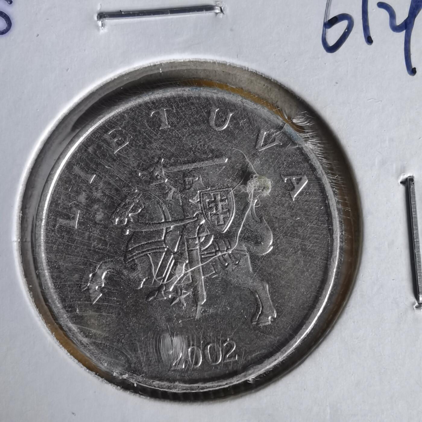 沼泽如烟--第1061场 立陶宛2002年1立特