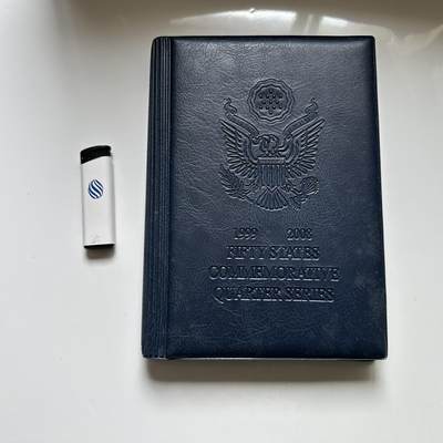 🌹外币初藏🌹🐯2026年第44场   每周二四六晚8️⃣点  世界硬币 - 美国50州纪念25美分硬币（1999-2008年）专用收藏册 含币
