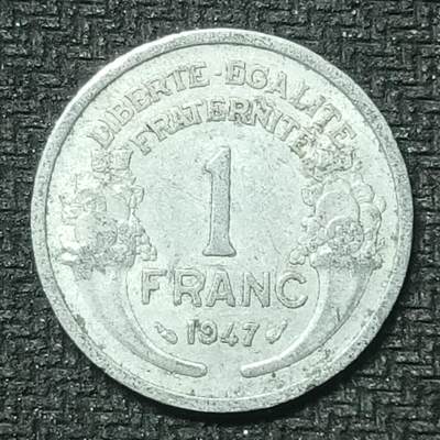 逸泉钱币2026第十九场世界钱币纪念币B2310-2754 2422法国1947年1法郎