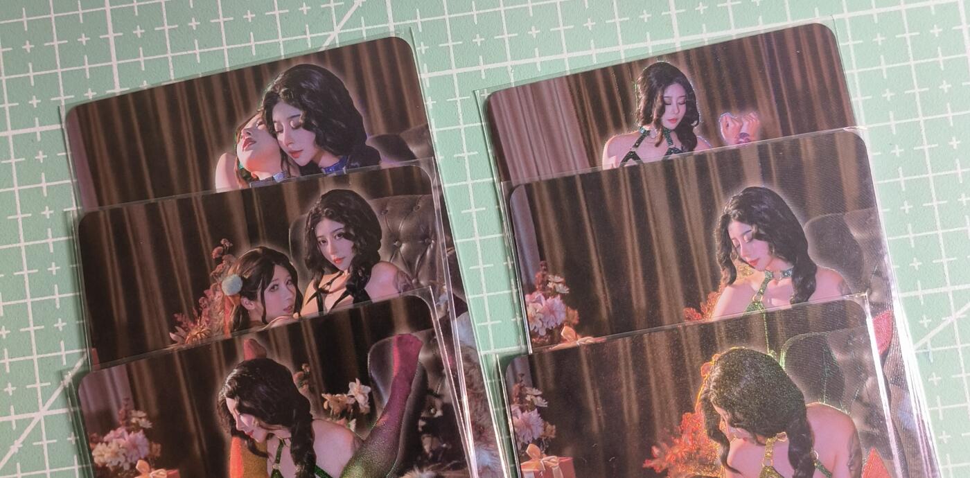 C先生卡牌 第27期 持续收拍品中…零手续费代拍 【彩闪】墨卡文化《Cosplay 系列》6张套 艺术