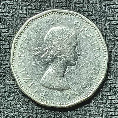 逸泉钱币2026第十九场世界钱币纪念币B2310-2754 2435加拿大1960年5分