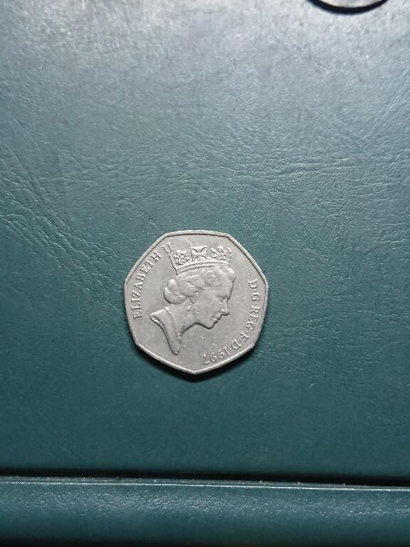 松南世界钱币——260420 英国50便士镍币2