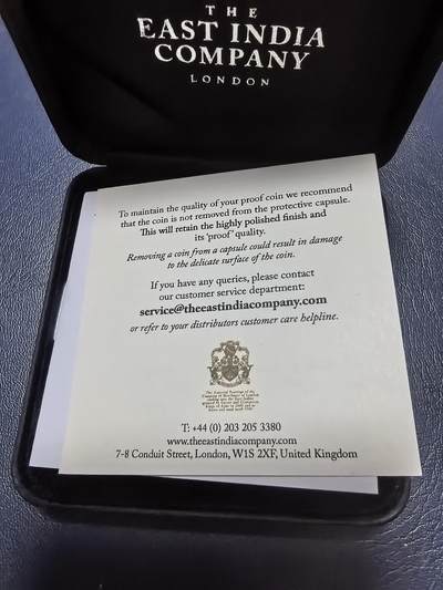 长老汇马年精选第十九场拍卖 圣赫勒拿岛（英国海外领地）2021年1镑精制银币 拿破仑“N