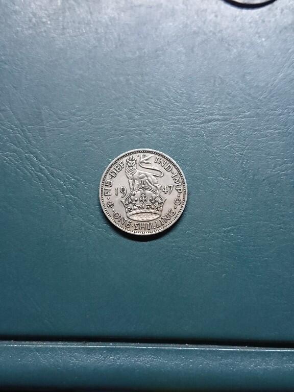 松南世界钱币——260420 英国1先令镍币