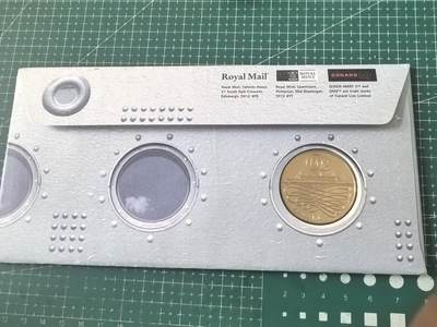 轻松集币无压力 英国玛丽2号邮轮官方首日封