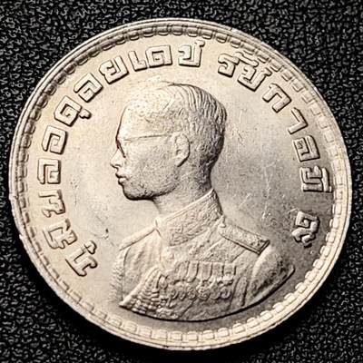 泉币菌-第228场-三月三 上巳节专场 拍品多 请提前出价 原光 泰国1泰铢 拉玛九世 26.8mm 