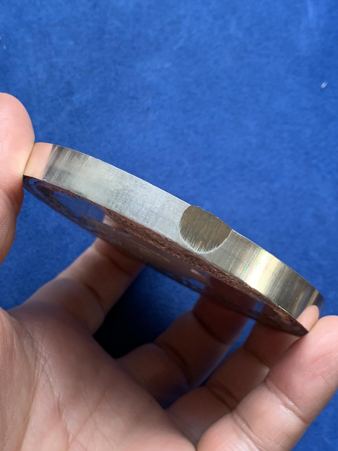 《竞宝斋》第481场 周日，周一 2场连拍 （全场包邮）20级店铺 欢迎送拍 英国哥特克朗型镀银铜质巨型章 378克 86.5mm 带盒