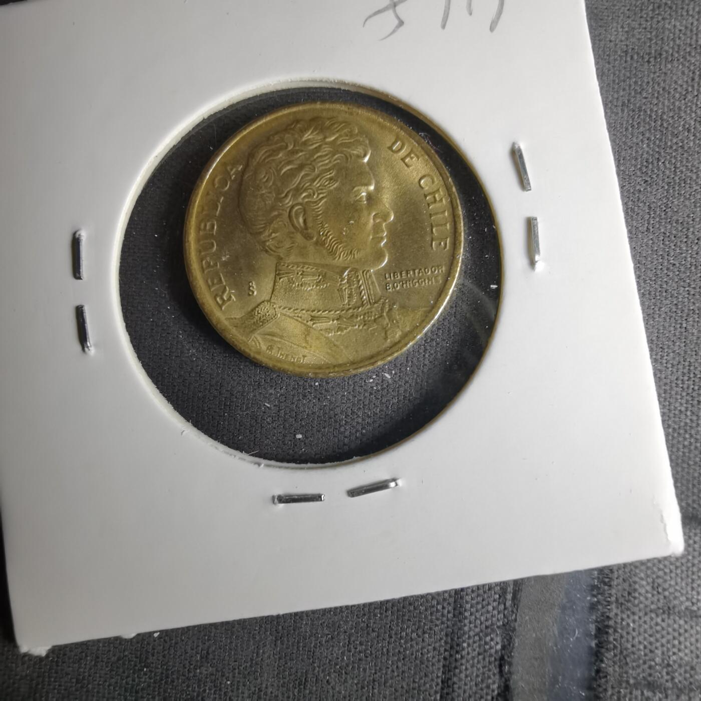 沼泽如烟--第1057场 智利1993年10比索