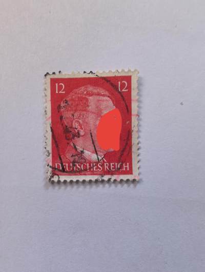 杂票 德国邮票人物1枚旧12p