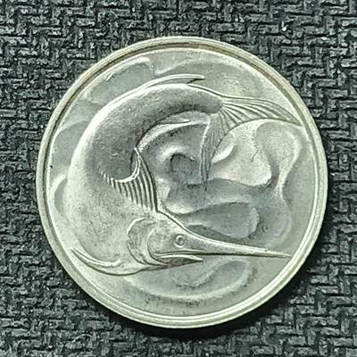 逸泉钱币2026第十九场世界钱币纪念币B2310-2754 2408新加坡1980年20分