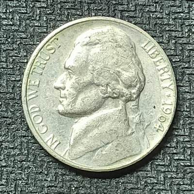 逸泉钱币2026第十九场世界钱币纪念币B2310-2754 2427美国1964年5美分