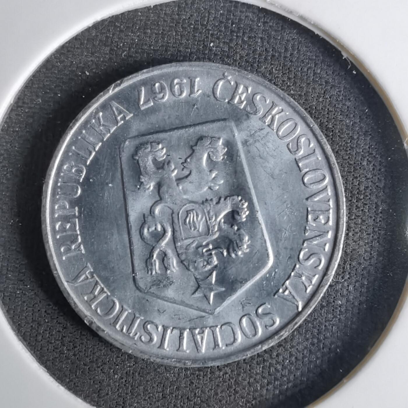 沼泽如烟--第1057场 捷克斯洛伐克1967年5赫勒