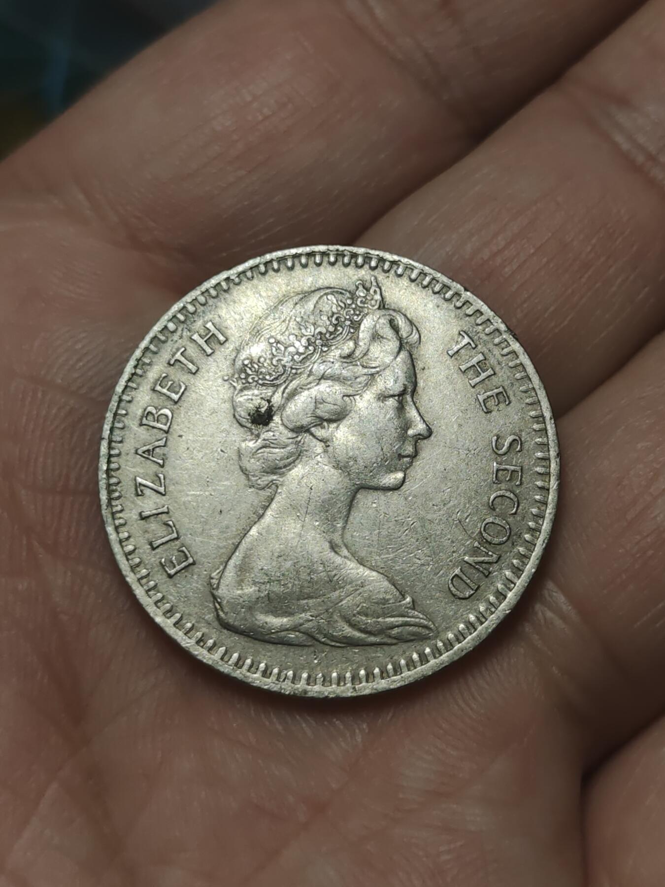 2026年第四十五场(总第二百一十四场）外国好品散币场(免佣金) 英属罗德西亚1964单年份2先令和20分双面值(伊丽莎白二世中年花冠)