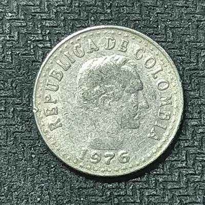 逸泉钱币2026第十九场世界钱币纪念币B2310-2754 2549哥伦比亚1976年10分