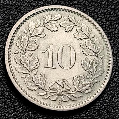 泉币菌-第229场-拍品多 请提前出价 1969年 高币值 百年延续 女神 瑞士10分銅镍硬币