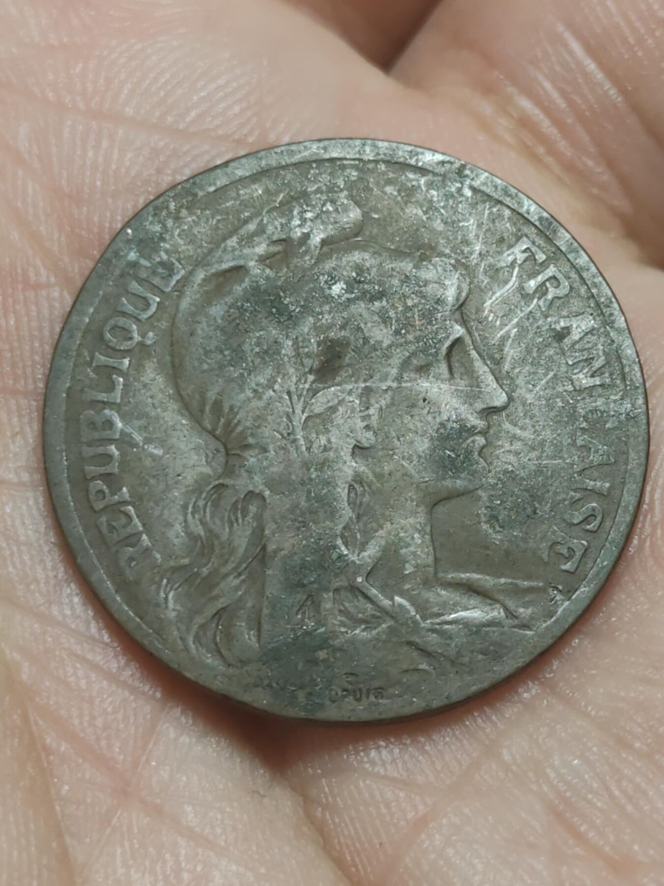 2026年第四十五场(总第二百一十四场）外国好品散币场(免佣金) 法兰西第三共和国1898年5生丁(第二版，早期年份)