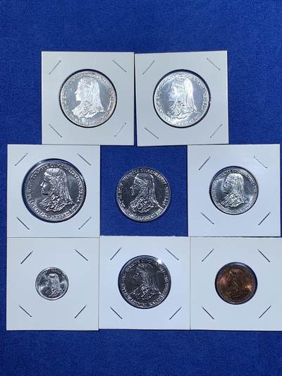 《竞宝斋》第481场 周日，周一 2场连拍 （全场包邮）20级店铺 欢迎送拍 - 土耳其1975-1980年F.A.O纪念币8枚套（150里拉银币齿边，光边加字两枚不同）