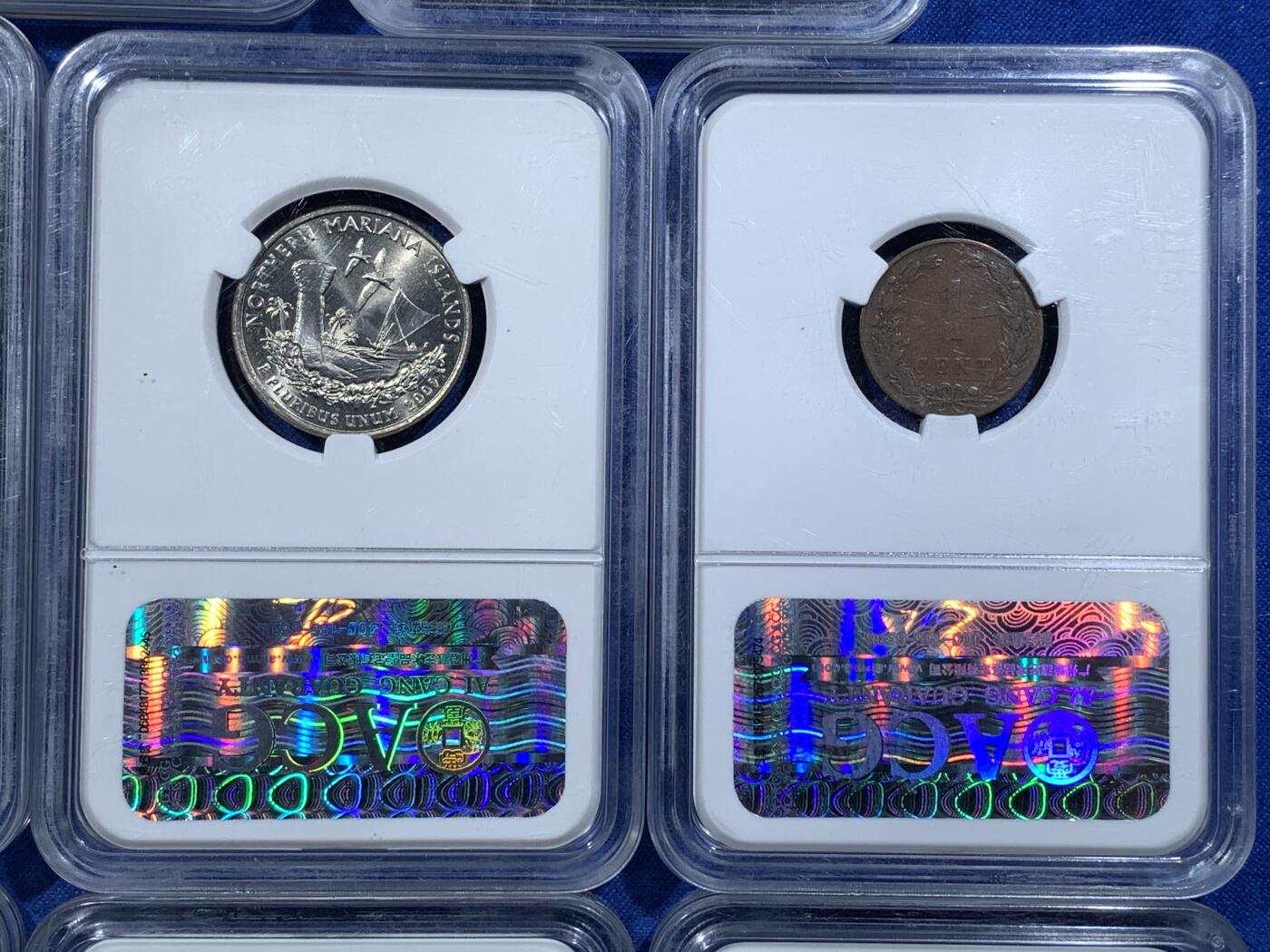 《竞宝斋》第481场 周日，周一 2场连拍 （全场包邮）20级店铺 欢迎送拍 八枚一组 爱藏 多国钱币 细节见图