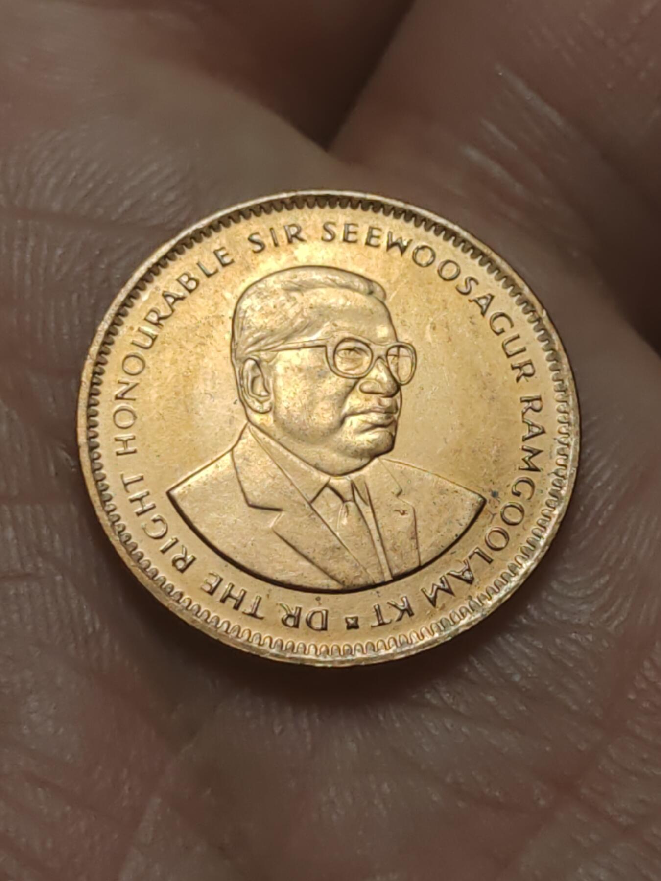 2026年第四十五场(总第二百一十四场）外国好品散币场(免佣金) 毛里求斯🇲🇺1990年5分(共和国时期)