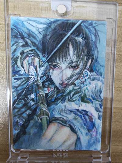 第二场手绘、卡牌、周边专场 零佣长期收拍 - 【手绘卡】少年赵云 知名画师茉莉