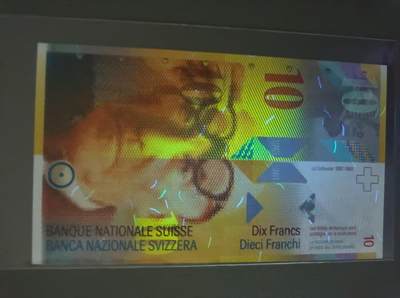 得物收藏 Chase Auction 第37期 - - 外钞、银元、民国钞和人民币混合场！ 持续更新！ 瑞士头版10法郎UNC，13J7002962，加拿大2013年5元塑料钞UNC，HCJ4812886两枚同拍！如图发货！