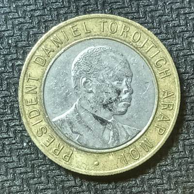 逸泉钱币2026第十九场世界钱币纪念币B2310-2754 2581肯尼亚1994年10先令双色硬币