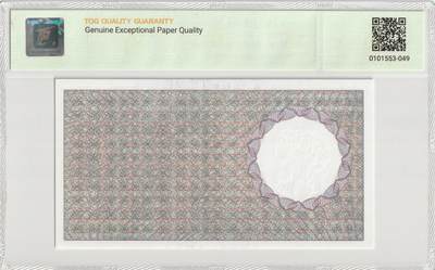 PThappally收藏第57次拍卖，英联邦地区硬币纸币 法国，1978 ECHANTILLON 测试票 注意水印：宙斯头像 TQG 66 GEPQ Gem UNC