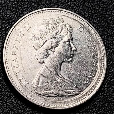 泉币菌-第228场-三月三 上巳节专场 拍品多 请提前出价 高币值 加拿大1978年1/4加拿大元 伊丽莎白二世 驯鹿 24mm 