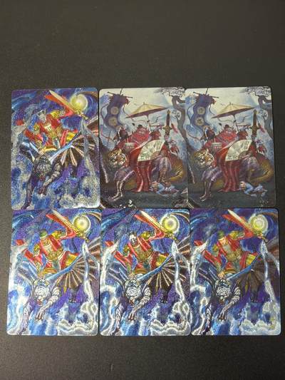 NO.31 好又多金牌大场，期期夯爆，每周必拍！要啥有啥，一站式配齐，方便凑单！（周6晚9点截拍，卖家送拍0抽成！） 焱卡 问道东方 古月 周胜 钟馗 粗闪+浮雕粗闪 6张