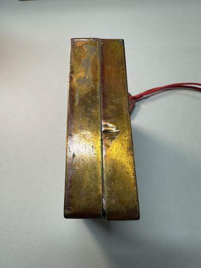 清-民国-建国｜老铜器专场.伍 民国婴戏图錾刻老铜墨盒