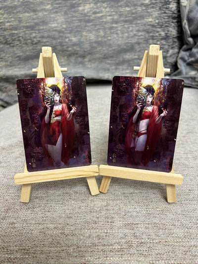 喜灰玩卡拍卖第八期，接拍品0佣金，欢迎送拍，释放现金流，让自己有资金可以购买更多喜欢的卡牌，让别的卡友能淘到更多心仪的卡牌 炎卡 刷子老师绘 红衣 幻普 两渐变