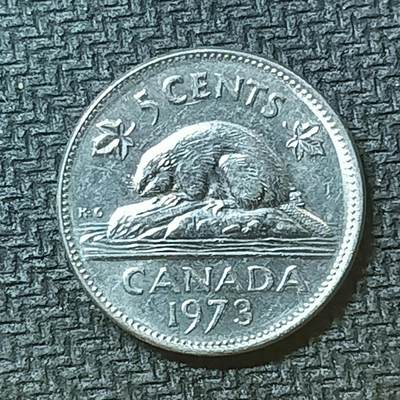 逸泉钱币2026第十九场世界钱币纪念币B2310-2754 2583加拿大1973年5分