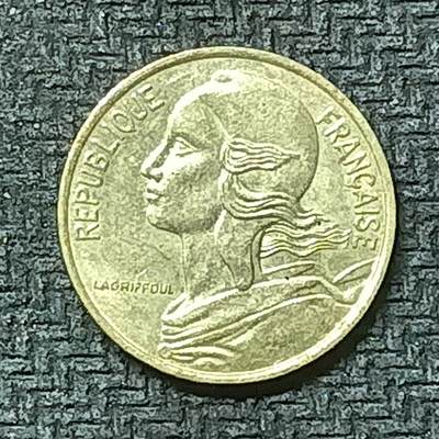 逸泉钱币2026第十九场世界钱币纪念币B2310-2754 2554法国1992年5生丁