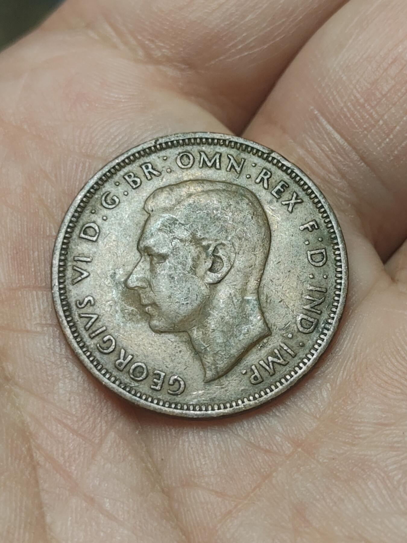 2026年第四十五场(总第二百一十四场）外国好品散币场(免佣金) 英国🇬🇧1944年1/2便士(乔治六世第一版)