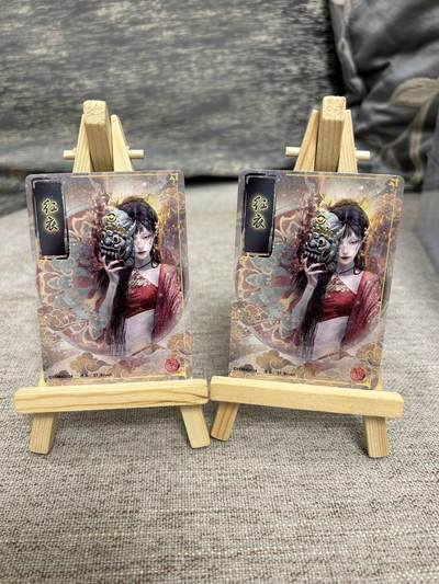 喜灰玩卡拍卖第八期，接拍品0佣金，欢迎送拍，释放现金流，让自己有资金可以购买更多喜欢的卡牌，让别的卡友能淘到更多心仪的卡牌 炎卡 刷子老师绘 红衣两渐变 折光粗闪