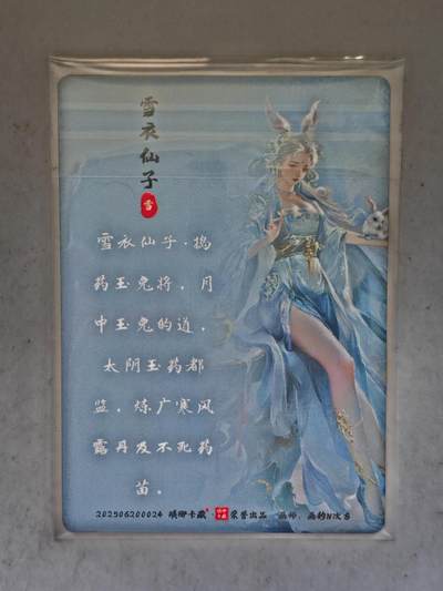 言遇卡牌 第8期【2026.04.25周六晚22：00截拍】 雪衣仙子 粗闪 琅琊卡藏 画师画的N次方