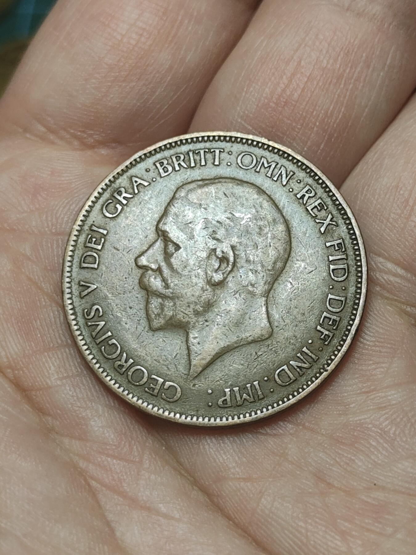 2026年第四十五场(总第二百一十四场）外国好品散币场(免佣金) 英国🇬🇧1929年1便士(乔治五世第三版)