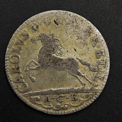 【淘币小摊】实时拍第八百九十六拍   银币套币场    每周一统一发货 德国布伦瑞克1758年1/6泰勒银币